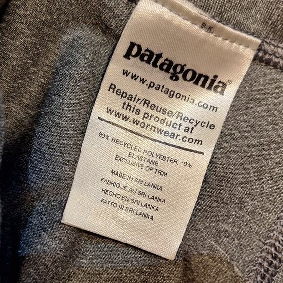 Patagonia Women's leightweight pack Out crops 19" high rise legging gray size L - Picture 6 of 7